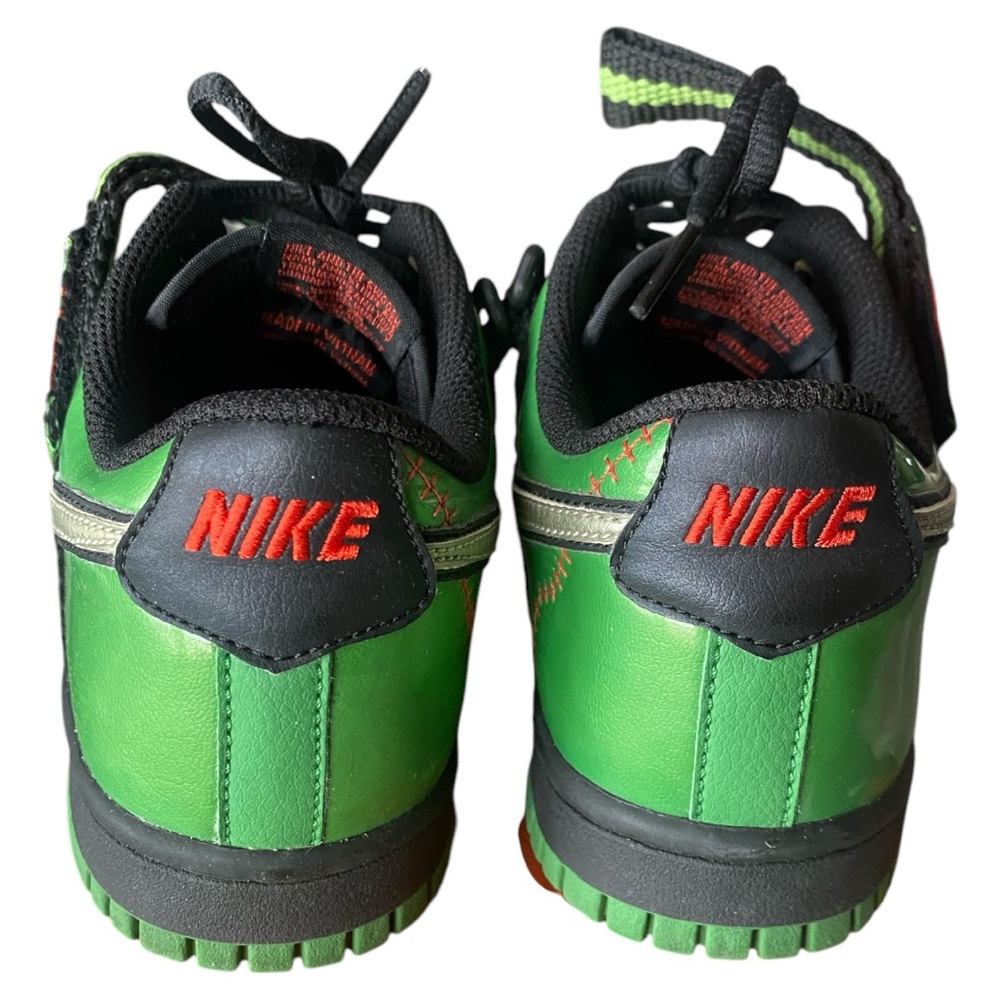 Nike Vandal Low G’s Green Metallic Silver Frankenstein Halloween - Picture 3 of 6